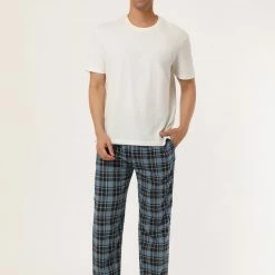 Allegra K Men's Winter Sleepwear Flannel Drawstring Printed Pajama Pants With Pockets 54 Allegra K Men's Winter Sleepwear Flannel Drawstring Printed Pajama Pants With Pockets
