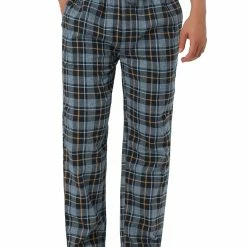 Allegra K Men's Winter Sleepwear Flannel Drawstring Printed Pajama Pants With Pockets 52 Allegra K Men's Winter Sleepwear Flannel Drawstring Printed Pajama Pants With Pockets