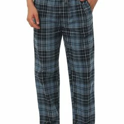 Allegra K Men's Winter Sleepwear Flannel Drawstring Printed Pajama Pants With Pockets 46 Allegra K Men's Winter Sleepwear Flannel Drawstring Printed Pajama Pants With Pockets