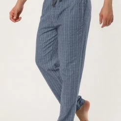 Allegra K Men's Winter Sleepwear Flannel Drawstring Printed Pajama Pants With Pockets 41 Allegra K Men's Winter Sleepwear Flannel Drawstring Printed Pajama Pants With Pockets