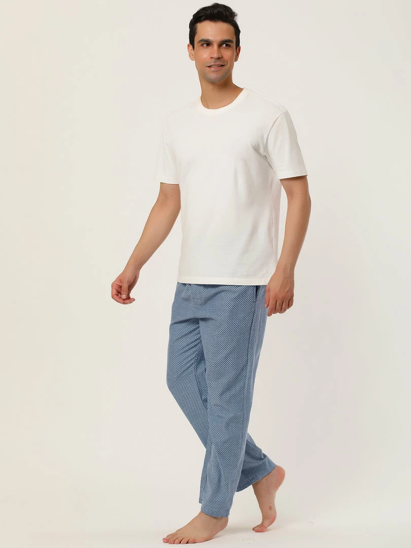 Allegra K Men's Plaid Pajama Pants Drawstring Lounge Sleep Pants PJ Bottoms With Pockets 25 Allegra K Men's Plaid Pajama Pants Drawstring Lounge Sleep Pants PJ Bottoms With Pockets