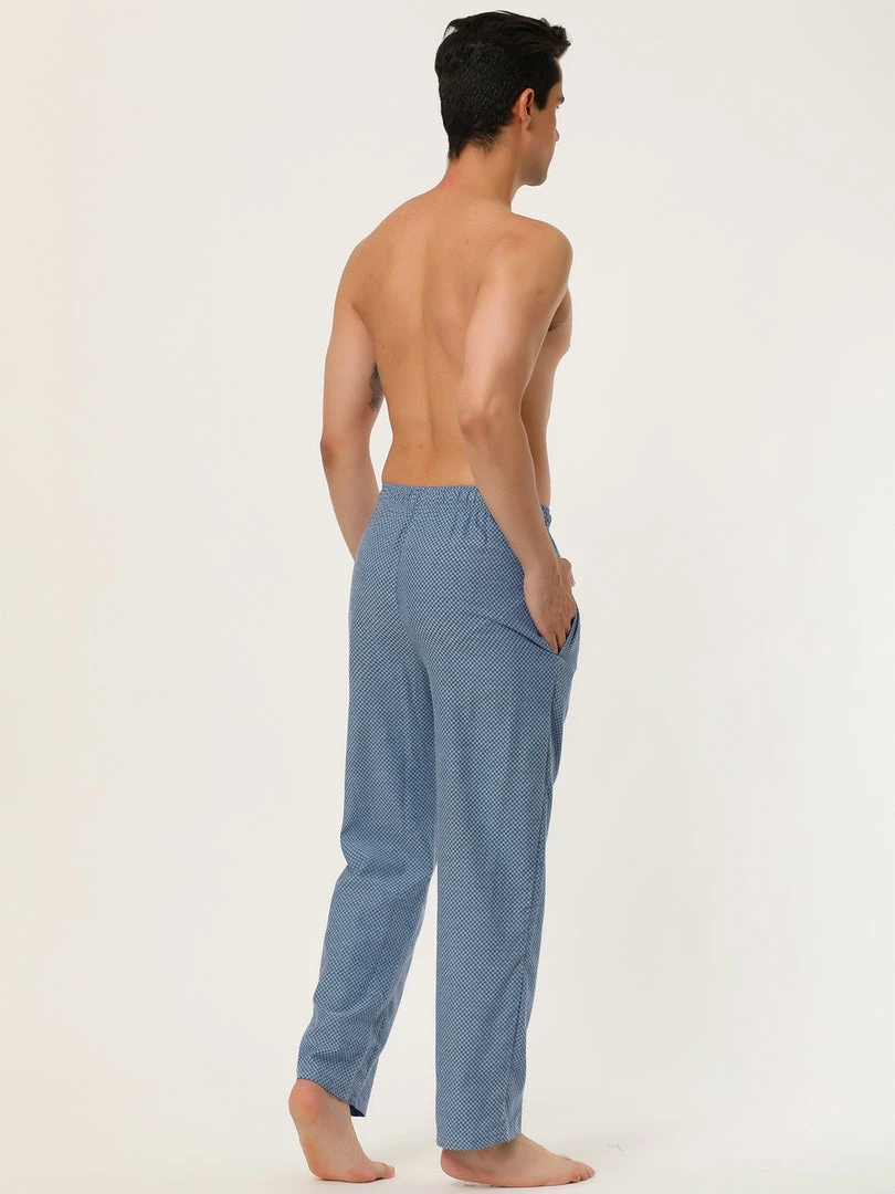 Allegra K Men's Plaid Pajama Pants Drawstring Lounge Sleep Pants PJ Bottoms With Pockets 26 Allegra K Men's Plaid Pajama Pants Drawstring Lounge Sleep Pants PJ Bottoms With Pockets