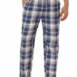 Allegra K Men's Plaid Pajama Pants Drawstring Lounge Sleep Pants PJ Bottoms With Pockets 46 Allegra K Men's Plaid Pajama Pants Drawstring Lounge Sleep Pants PJ Bottoms With Pockets