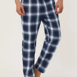 Allegra K Men's Plaid Pajama Pants Drawstring Lounge Sleep Pants PJ Bottoms With Pockets 35 Allegra K Men's Plaid Pajama Pants Drawstring Lounge Sleep Pants PJ Bottoms With Pockets