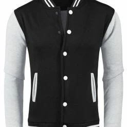 Allegra K Men's Varsity Baseball Jacket Button Down Classic Color Block Sport Bomber Jackets 70 Allegra K Men's Varsity Baseball Jacket Button Down Classic Color Block Sport Bomber Jackets