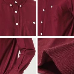 Allegra K Men's Classic Regular Fit Long Sleeve Solid Color Point Collar Pockets Button Down Corduroy Shirts 51 Allegra K Men's Classic Regular Fit Long Sleeve Solid Color Point Collar Pockets Button Down Corduroy Shirts