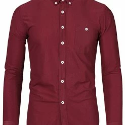 Allegra K Men's Classic Regular Fit Long Sleeve Solid Color Point Collar Pockets Button Down Corduroy Shirts