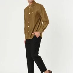 Allegra K Men's Classic Regular Fit Long Sleeve Solid Color Point Collar Pockets Button Down Corduroy Shirts 85 Allegra K Men's Classic Regular Fit Long Sleeve Solid Color Point Collar Pockets Button Down Corduroy Shirts