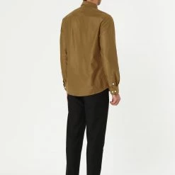 Allegra K Men's Classic Regular Fit Long Sleeve Solid Color Point Collar Pockets Button Down Corduroy Shirts 86 Allegra K Men's Classic Regular Fit Long Sleeve Solid Color Point Collar Pockets Button Down Corduroy Shirts