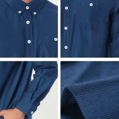 Allegra K Men's Classic Regular Fit Long Sleeve Solid Color Point Collar Pockets Button Down Corduroy Shirts 69 Allegra K Men's Classic Regular Fit Long Sleeve Solid Color Point Collar Pockets Button Down Corduroy Shirts