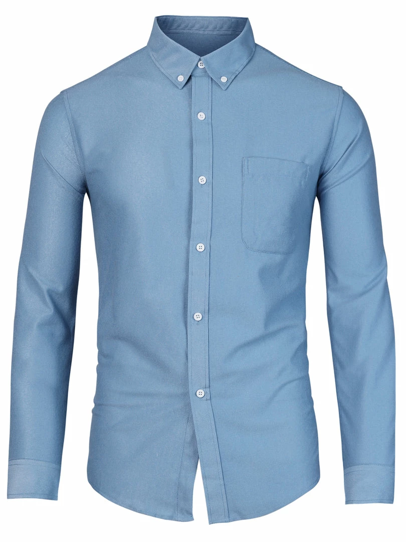 Allegra K Men's Classic Regular Fit Long Sleeve Solid Color Point Collar Pockets Button Down Corduroy Shirts 10 Allegra K Men's Classic Regular Fit Long Sleeve Solid Color Point Collar Pockets Button Down Corduroy Shirts