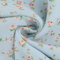 Allegra K Women's Dots Fit And Flare Ruffle Hem Floral Lace-Inset Mini Dress 45 Allegra K Women's Dots Fit And Flare Ruffle Hem Floral Lace-Inset Mini Dress