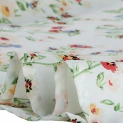 Allegra K Women’s Women's Cap Sleeve Ruffle V-Neck Floral Casual Summer Dress