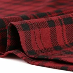 Allegra K Women's A-line Belted Vintage Sleeveless Plaid Dress 15 Allegra K Women's A-line Belted Vintage Sleeveless Plaid Dress