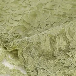 Allegra K Curved Hem Sheer Short Sleeves Floral Lace Top