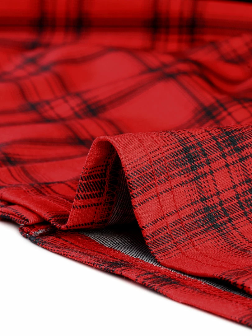 Allegra K Women's Plaid Check Strap Zipper Front Sleeveless Dress 9 Allegra K Women's Plaid Check Strap Zipper Front Sleeveless Dress