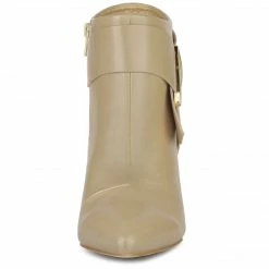 Allegra K Women's Pointed Toe Buckle Chunky Heels Ankle Boots 24 Allegra K Women's Pointed Toe Buckle Chunky Heels Ankle Boots