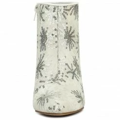 Allegra K Shoes Women's Glitter Sparkle Lace Stiletto Heels Party Sequin Ankle Boots 30 Allegra K Shoes Women's Glitter Sparkle Lace Stiletto Heels Party Sequin Ankle Boots