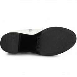 Allegra K Women's Platform Lace Up Chunky Heels Combat Boots