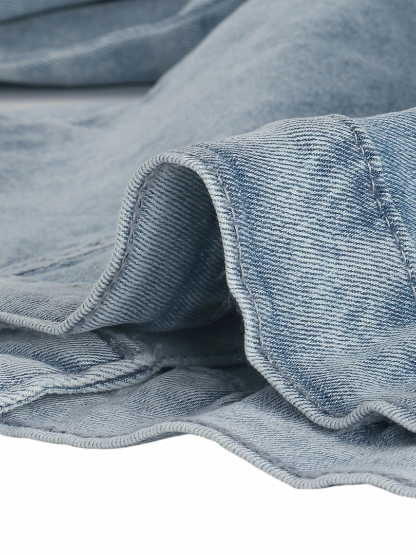 Allegra K Women's Denim Coat Jean Button Front Washed Vintage Jacket 9 Allegra K Women's Denim Coat Jean Button Front Washed Vintage Jacket