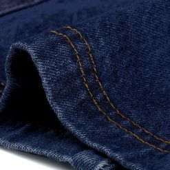 Allegra K Belted Longline Denim Jacket Women