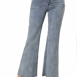 Allegra K Women's High Waisted Pants Straight Leg Denim Jeans 10 Allegra K Women's High Waisted Pants Straight Leg Denim Jeans