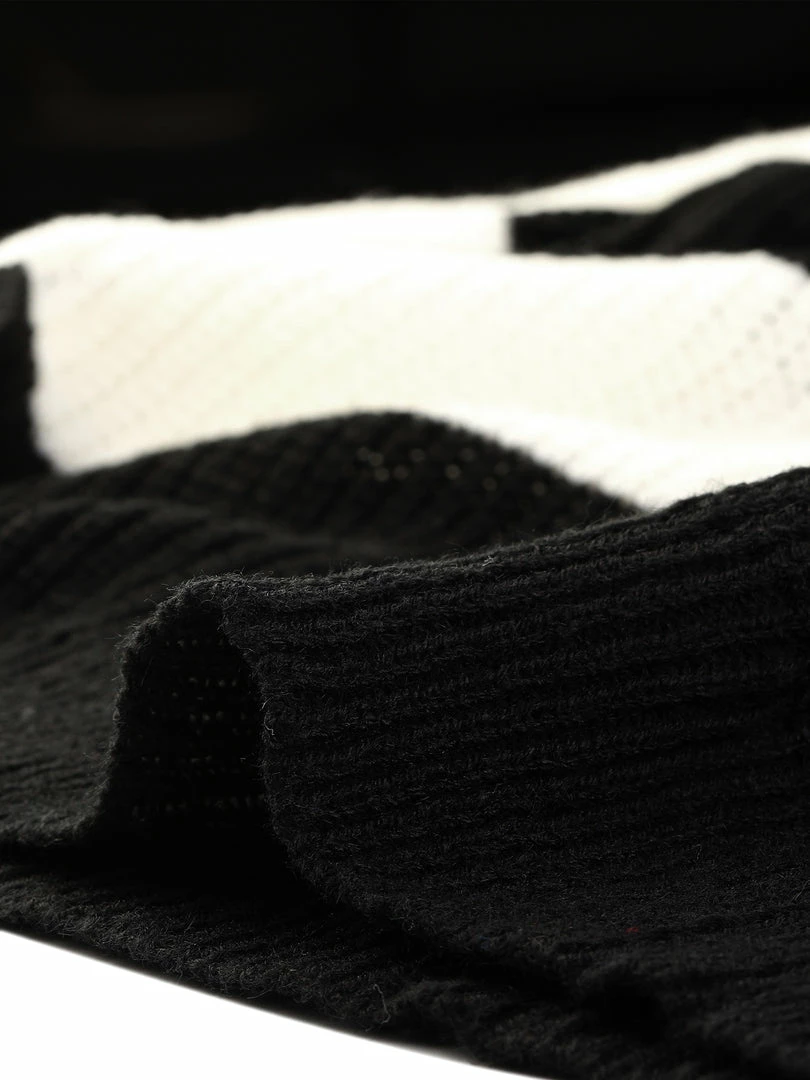 Allegra K Women's Turtleneck Patchwork Knitted Batwing Sleeve Tunic Pullover Striped Sweater 15 Allegra K Women's Turtleneck Patchwork Knitted Batwing Sleeve Tunic Pullover Striped Sweater