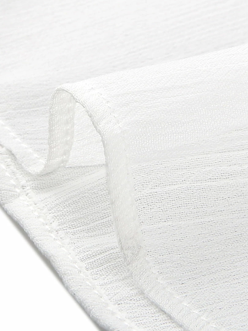 Allegra K Women's Chiffon Sheer Cardigan 3/4 Sleeve Cropped Tie Front Bolero Shrug 15 Allegra K Women's Chiffon Sheer Cardigan 3/4 Sleeve Cropped Tie Front Bolero Shrug