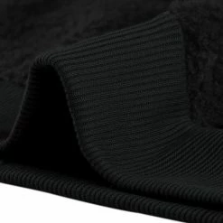 Allegra K Women's Fuzzy Long Sleeve Casual Zip Up Bomber Jacket With Pockets