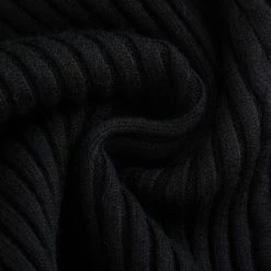 Allegra K Women's Classic-fit Lightweight Long Sleeves Ruffle Mock Neck Sweater