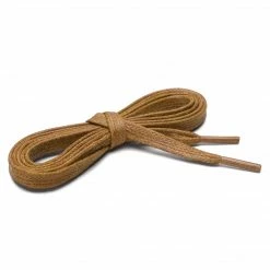 Allegra K 2 Pairs Waxed Cotton Leather Boots Casual Shoes Flat Shoelaces For Men Women