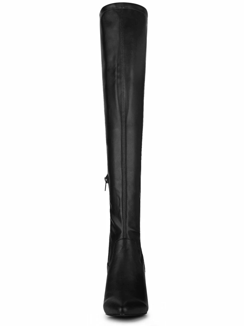 Allegra K Women's Thigh High Block Heels Over Knee High Boots Shoes 12 Allegra K Women's Thigh High Block Heels Over Knee High Boots Shoes