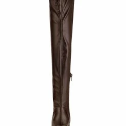 Allegra K Women's Thigh High Block Heels Over Knee High Boots Shoes 37 Allegra K Women's Thigh High Block Heels Over Knee High Boots Shoes