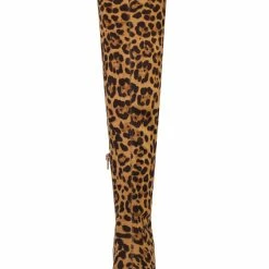 Allegra K Shoes Women's Stiletto Heels Thigh High Over The Knee High Boots