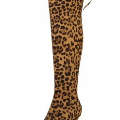 Allegra K Shoes Women's Stiletto Heels Thigh High Over The Knee High Boots