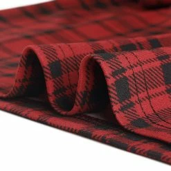 Allegra K Women's Contrast Peter Pan Collar Keyhole Back Plaid Bodycon Dresses