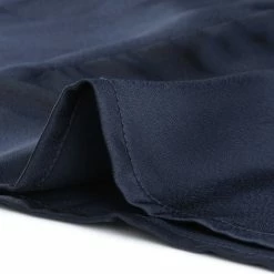 Allegra K Women's Casual Long Sleeve Office Career Satin V Neck Blouse