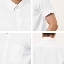 Allegra K Men's Summer Formal Solid Color Button Down Short Sleeves Dress Shirt 99 Allegra K Men's Summer Formal Solid Color Button Down Short Sleeves Dress Shirt