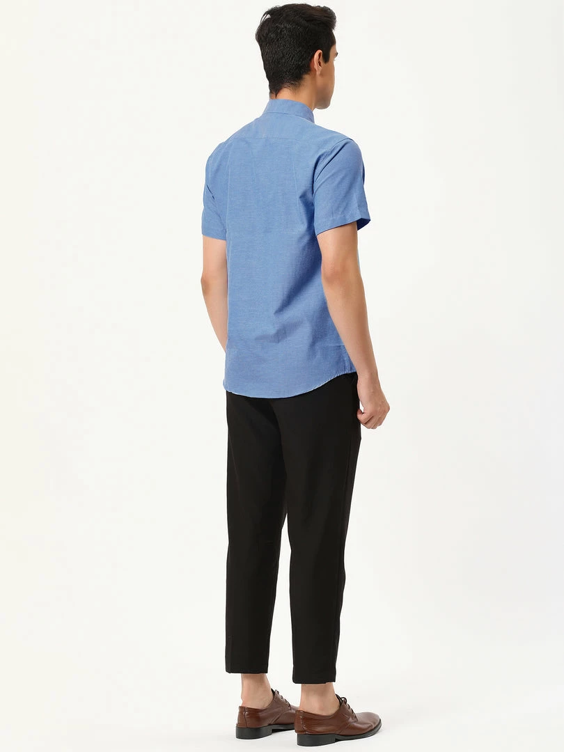 Allegra K Men's Summer Formal Solid Color Button Down Short Sleeves Dress Shirt 26 Allegra K Men's Summer Formal Solid Color Button Down Short Sleeves Dress Shirt