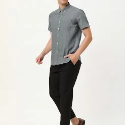 Allegra K Men's Summer Formal Solid Color Button Down Short Sleeves Dress Shirt 67 Allegra K Men's Summer Formal Solid Color Button Down Short Sleeves Dress Shirt