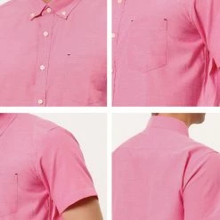 Allegra K Men's Summer Formal Solid Color Button Down Short Sleeves Dress Shirt 63 Allegra K Men's Summer Formal Solid Color Button Down Short Sleeves Dress Shirt