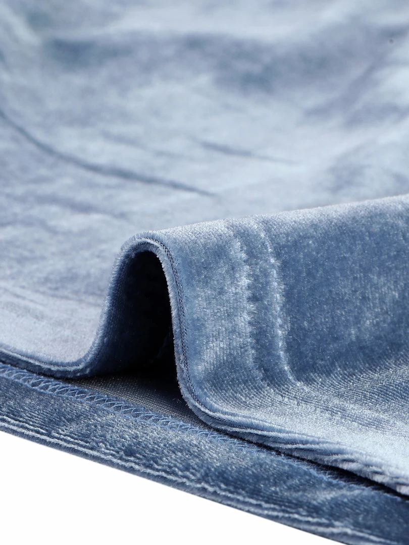 Allegra K Women's Spaghetti Strap Velvet Crop Cami Tank Top 9 Allegra K Women's Spaghetti Strap Velvet Crop Cami Tank Top