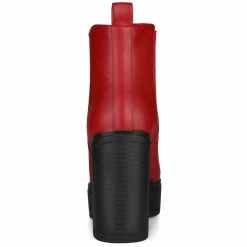 Allegra K Shoes Women's Platform Chunky High Heels Chelsea Ankle Boots 25 Allegra K Shoes Women's Platform Chunky High Heels Chelsea Ankle Boots