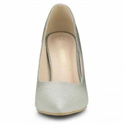 Allegra K Women's Party Glitter Stiletto High Heels Pumps