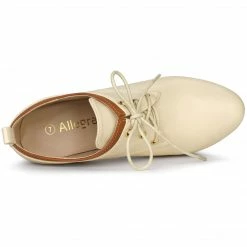 Allegra K Women's Platform Lace Up Chunky Heels Ankle Boots Shoes 26 Allegra K Women's Platform Lace Up Chunky Heels Ankle Boots Shoes