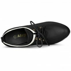 Allegra K Women's Platform Lace Up Chunky Heels Ankle Boots Shoes 32 Allegra K Women's Platform Lace Up Chunky Heels Ankle Boots Shoes