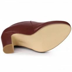 Allegra K Women's Platform Round Toe Chunky Heels Ankle Booties