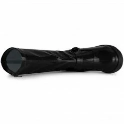 Allegra K Women's Round Toe Chunky Heels Patent Leather Mid Calf Boots Shoes