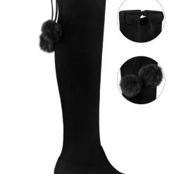 Allegra K Women's Lace Up Chunky Heels Over The Knee High Boots Shoes 36 Allegra K Women's Lace Up Chunky Heels Over The Knee High Boots Shoes