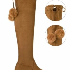 Allegra K Women's Lace Up Chunky Heels Over The Knee High Boots Shoes 30 Allegra K Women's Lace Up Chunky Heels Over The Knee High Boots Shoes